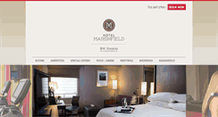 Desktop Screenshot of hotelmarshfield.com