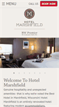 Mobile Screenshot of hotelmarshfield.com